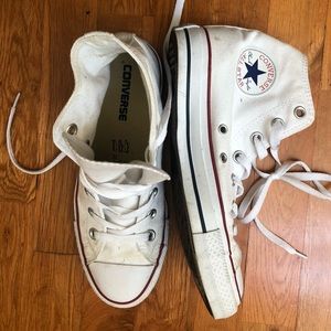Converse All Star High-Top Sneakers - White